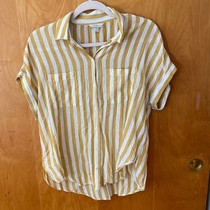 Lucky Brand Short Sleeve Button Down